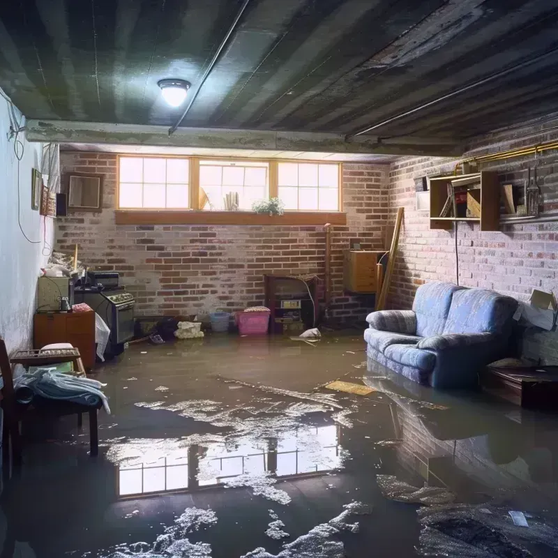 Flooded Basement Cleanup in South Oroville, CA